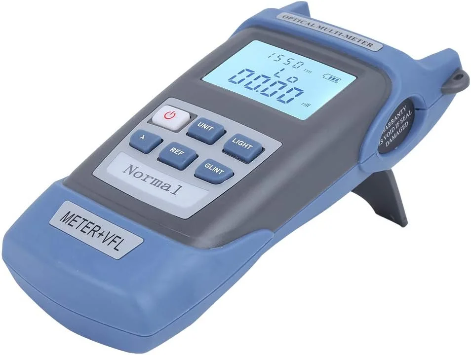 نورسنج منبع نور قابل اعتماد، تستر کابل یکپارچه قابل حمل پایدار، تست تضعیف نور فیبر، تست توان نوری، تست منبع نور برای تست کابل