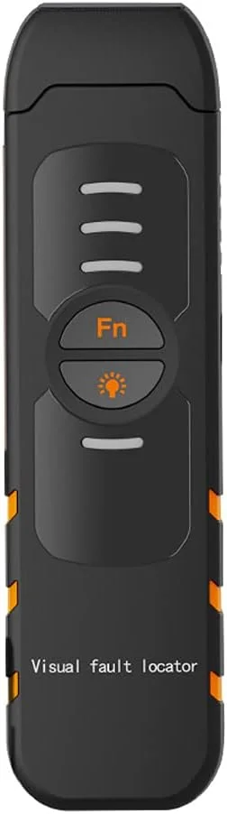 قلم تست کابل نوری قابل شارژ، تستر فیبر نوری دستی، قلم یاب عیب بصری نور قرمز نوع قلم قابل حمل