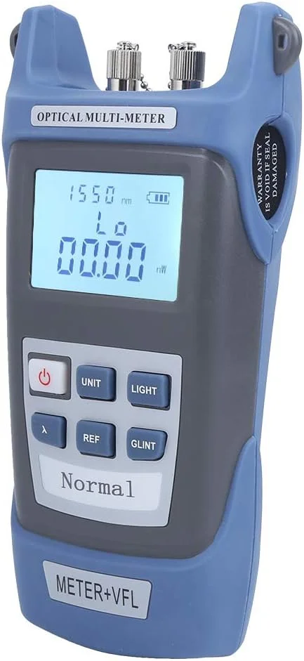 نورسنج منبع نور قابل اعتماد، تستر کابل یکپارچه قابل حمل پایدار، تست تضعیف نور فیبر، تست توان نوری، تست منبع نور برای تست کابل