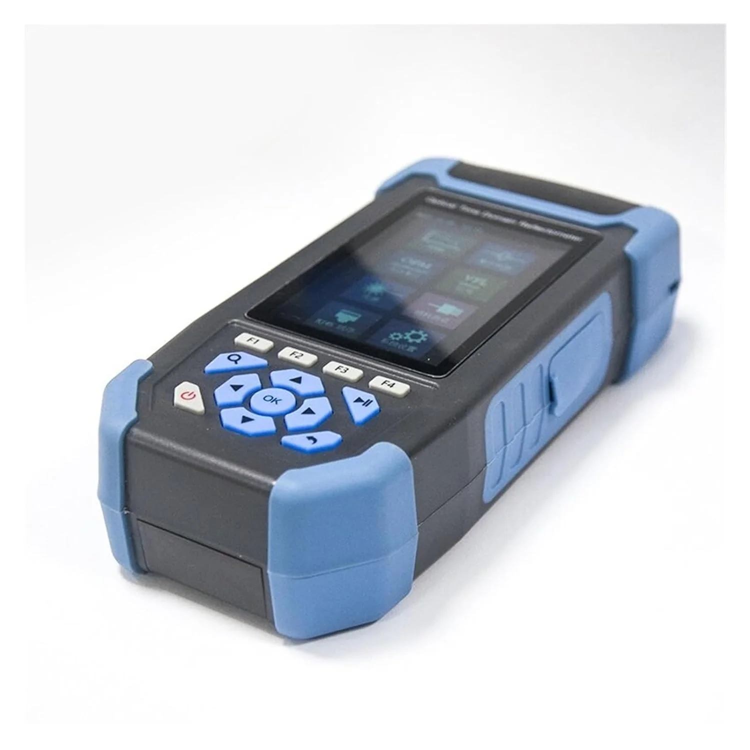 مینی OTDR رفلکتومتر فیبر نوری 1310/1550 نانومتر 22/24dB برای کابل فیبر 60 کیلومتری 9 در 1 تستر اترنت (APC)