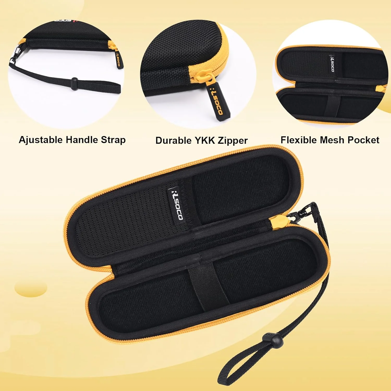 کیف سخت RLSOCO برای تستر و آشکارساز کابل فیبر نوری Fluke Networks FIBERLERT-125 (فقط کیف)