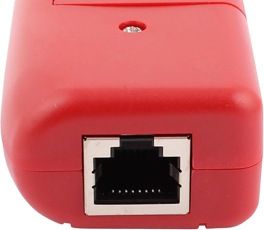 تستر کابل شبکه LAN ابزار نمایش و ردیابی سیم RJ45 RJ11 به همراه فرستنده و ابزار