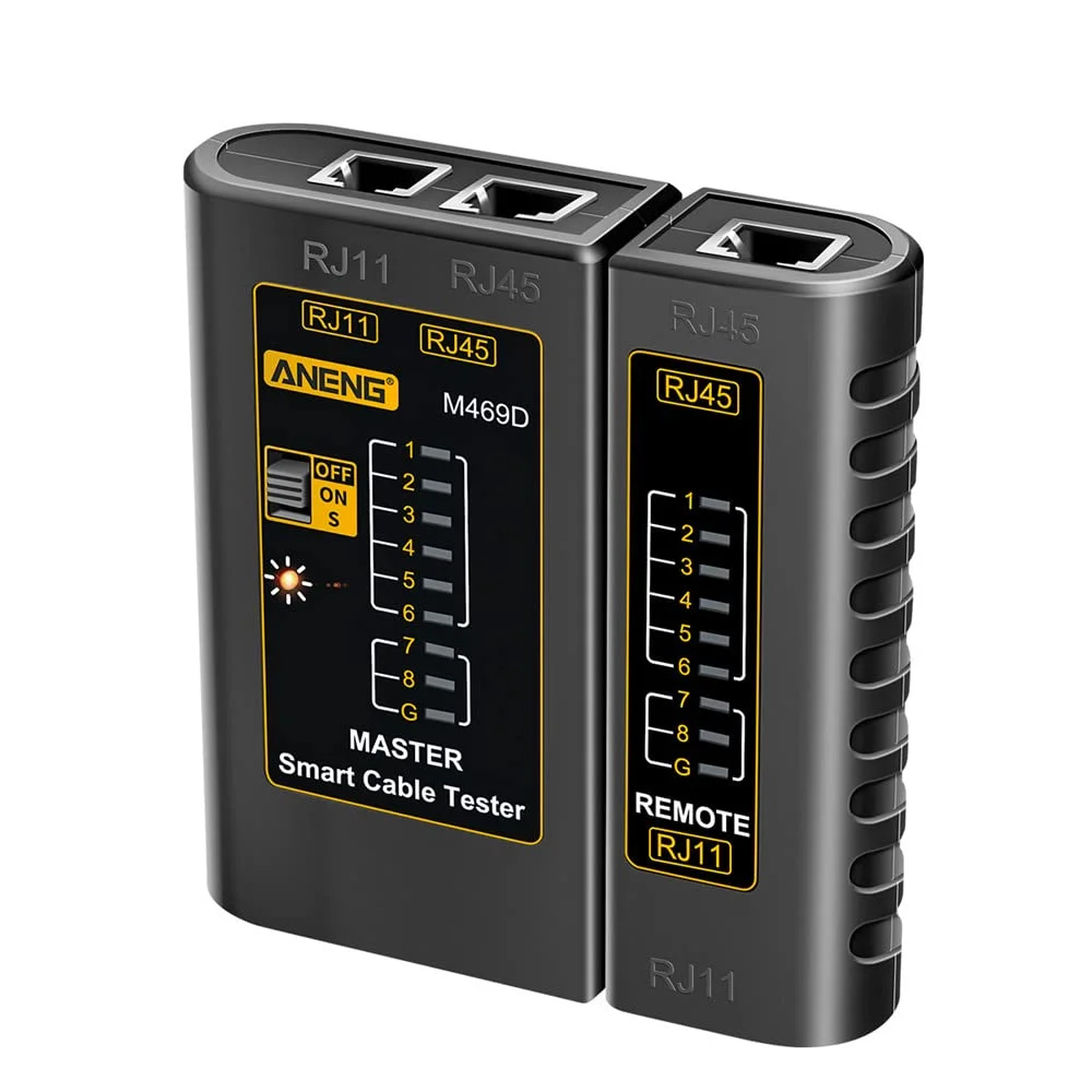 تستر کابل شبکه M469D RJ45 ابزار تعمیر شبکه - (بدون جعبه)