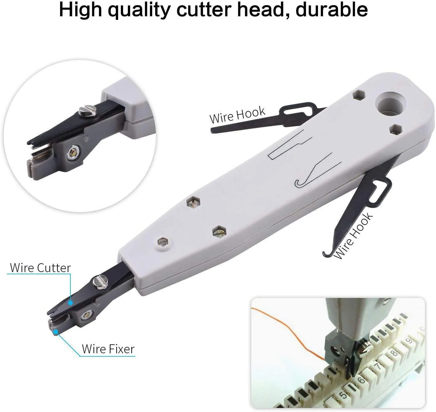 مجموعه ابزار تعمیرات شبکه TAINDU، 9 در 1، تستر کابل، کیت تعمیرات شبکه، ابزار تست کابل شبکه، مجموعه ابزار دستی