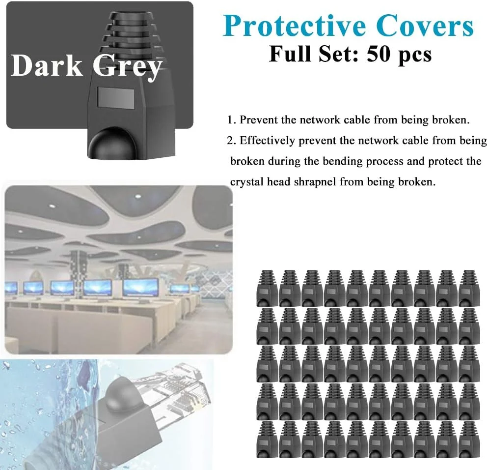 ابزار تعمیر کابل شبکه MAYLINE RJ11 RJ45 Cat5 Cat6، سیم لخت کن، آشکارساز داده، پرس سرسیم، اتصال دهنده (مشکی) ابزار تعمیر کابل شبکه MAYLINE RJ11 RJ45 Cat5 Cat6، سیم لخت کن، آشکارساز داده، پرس سرسیم، اتصال دهنده (مشکی)