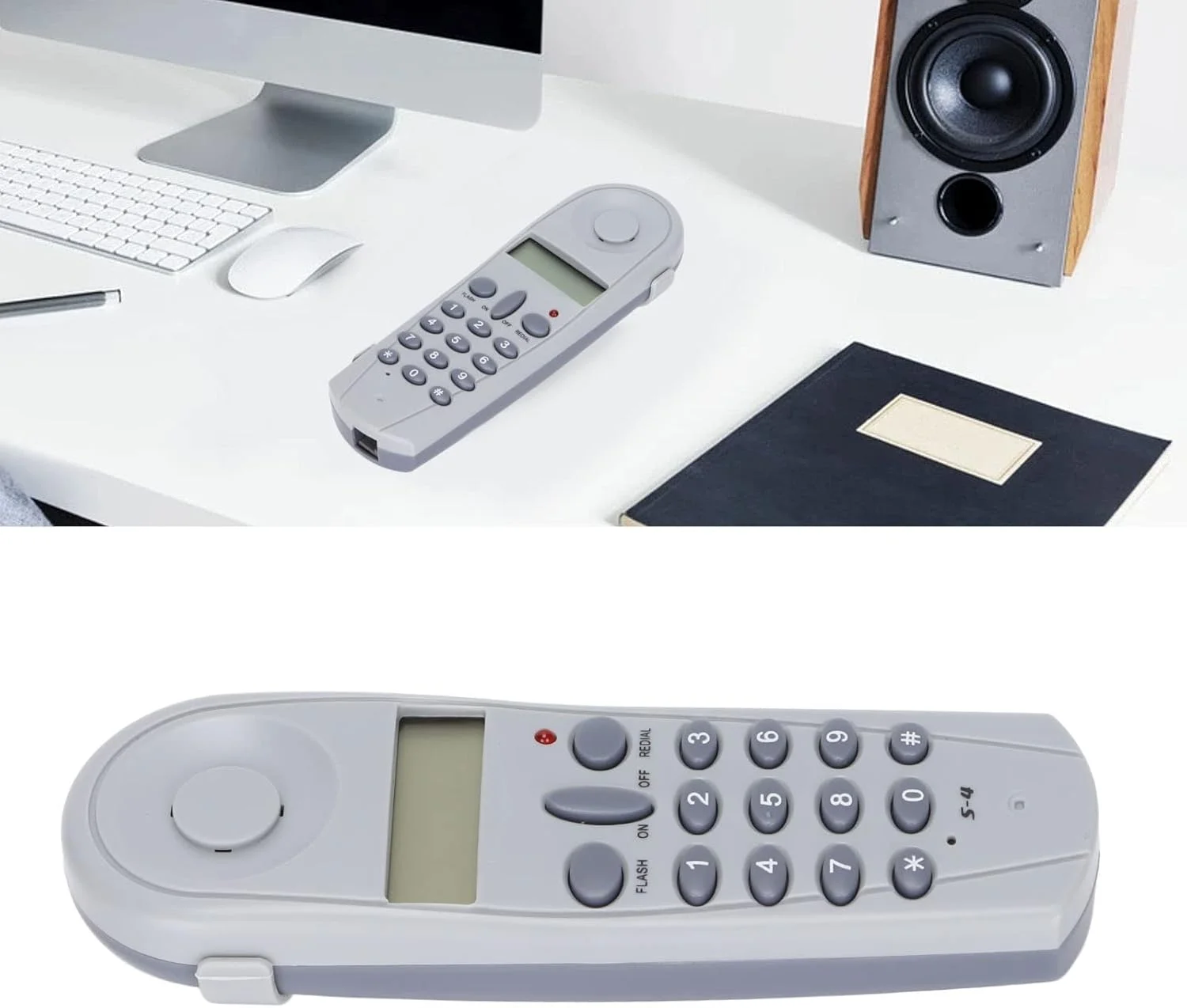 تستر خط تلفن، ابزار تست خط تلفن برای تکنسین خط تلفن به همراه کانکتور و اتصال دهنده برای دفتر کار خانگی، تماس، شناسه تماس گیرنده، تشخیص خط، مجموعه تست تلفن حرفه ای با صفحه نمایش LCD