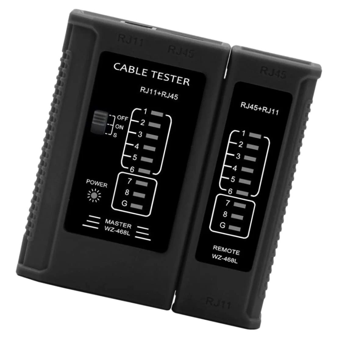 ابزار تست کابل RJ45 RJ11 USB LAN سیم کابل اترنت اتصال شبکه مشکی، لوازم جانبی اندازه گیری ابزار تست کابل RJ45 RJ11 USB LAN سیم کابل اترنت اتصال شبکه مشکی، لوازم جانبی اندازه گیری