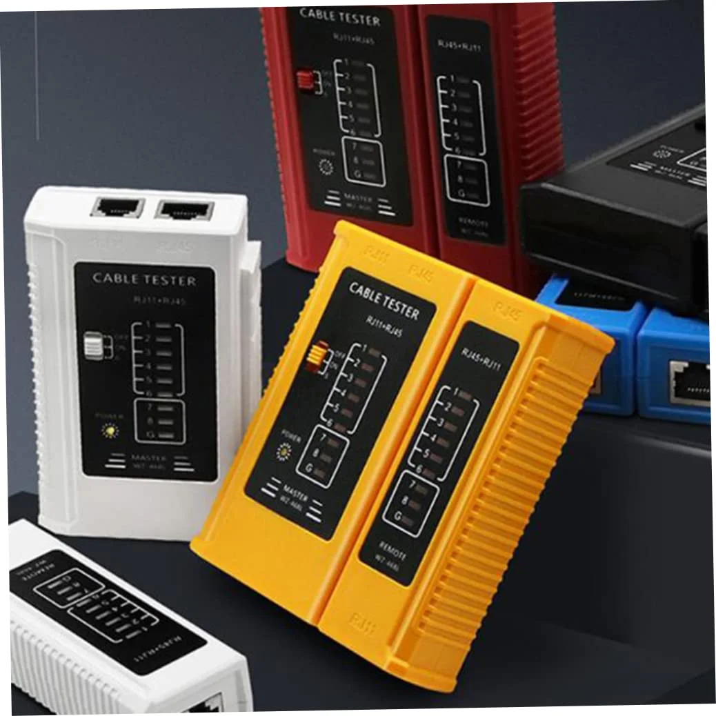 ابزار تست کابل RJ45 RJ11 USB LAN کابل اترنت یاب خط شبکه (رنگ: قرمز) ابزار تست کابل RJ45 RJ11 USB LAN کابل اترنت یاب خط شبکه (رنگ: قرمز)