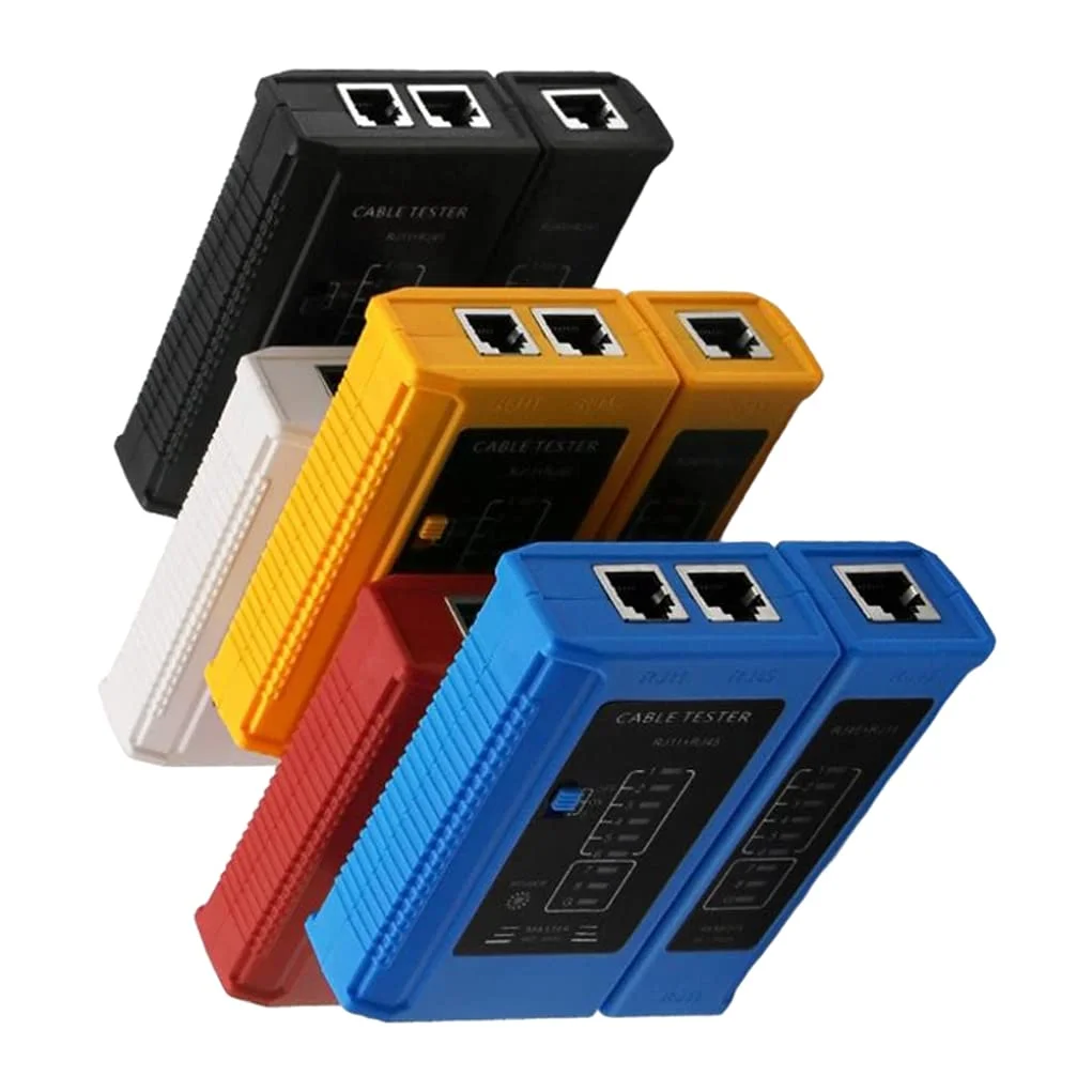 ابزار تست کابل RJ45 RJ11 USB LAN کابل اترنت یاب خط شبکه (رنگ: قرمز) ابزار تست کابل RJ45 RJ11 USB LAN کابل اترنت یاب خط شبکه (رنگ: قرمز)