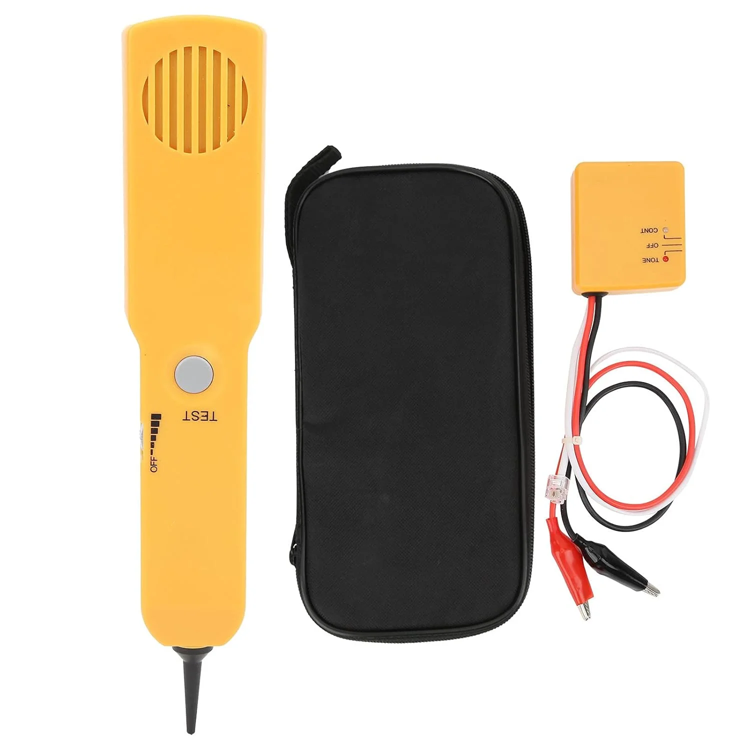 تستر کابل - ردیاب کابل تلفن، تست اتصال کوتاه، ردیاب کابل، کیت تستر شبکه حرفه ای RJ11