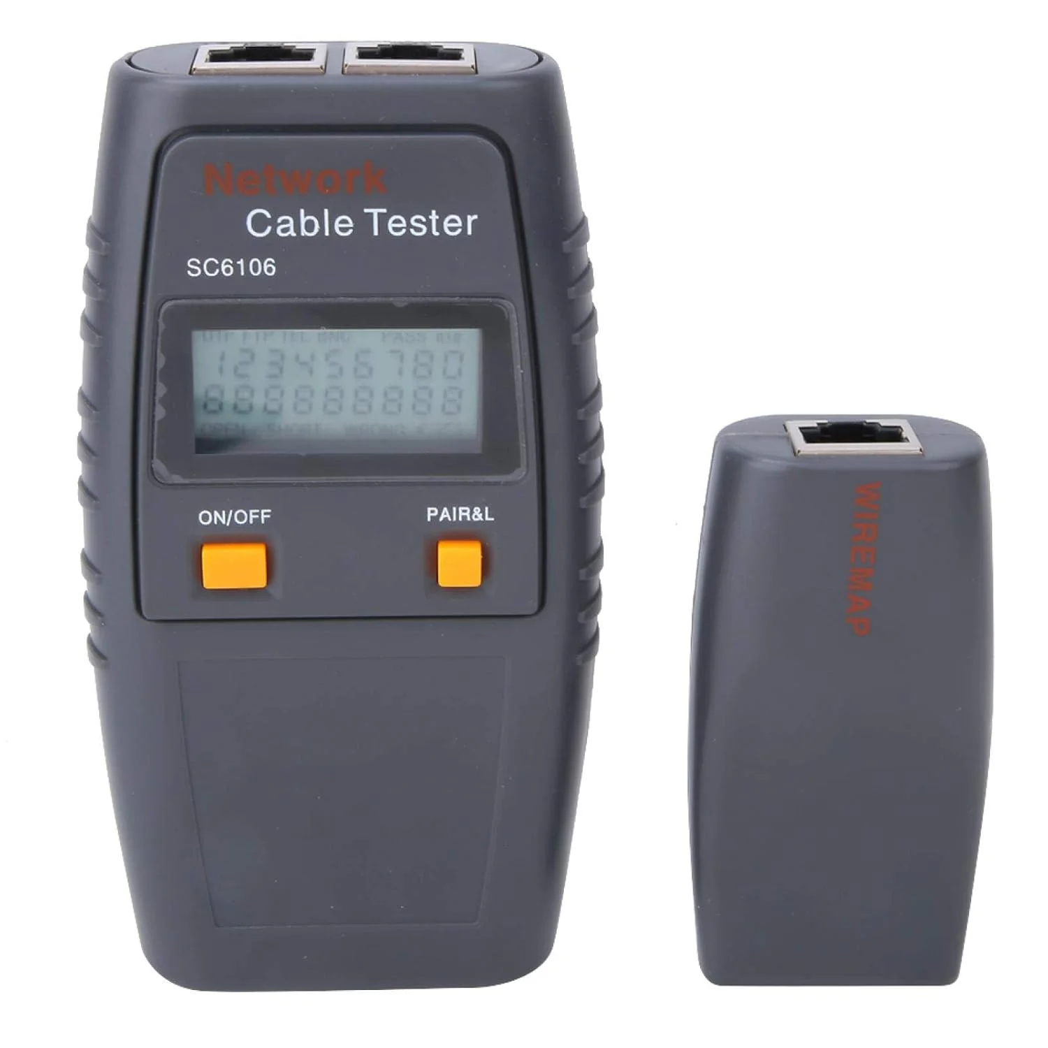تستر کابل - SC6106 تستر کابل شبکه LAN، یاب خطوط الکتریکی با صفحه نمایش LCD تستر کابل - SC6106 تستر کابل شبکه LAN، یاب خطوط الکتریکی با صفحه نمایش LCD