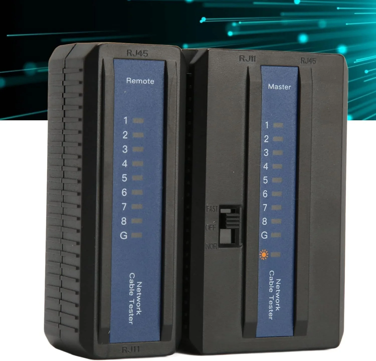 تستر کابل شبکه، تستر کابل شبکه با قابلیت خاموشی خودکار و جلوگیری از آتش سوزی POE برای کسب و کار تستر کابل شبکه، تستر کابل شبکه با قابلیت خاموشی خودکار و جلوگیری از آتش سوزی POE برای کسب و کار