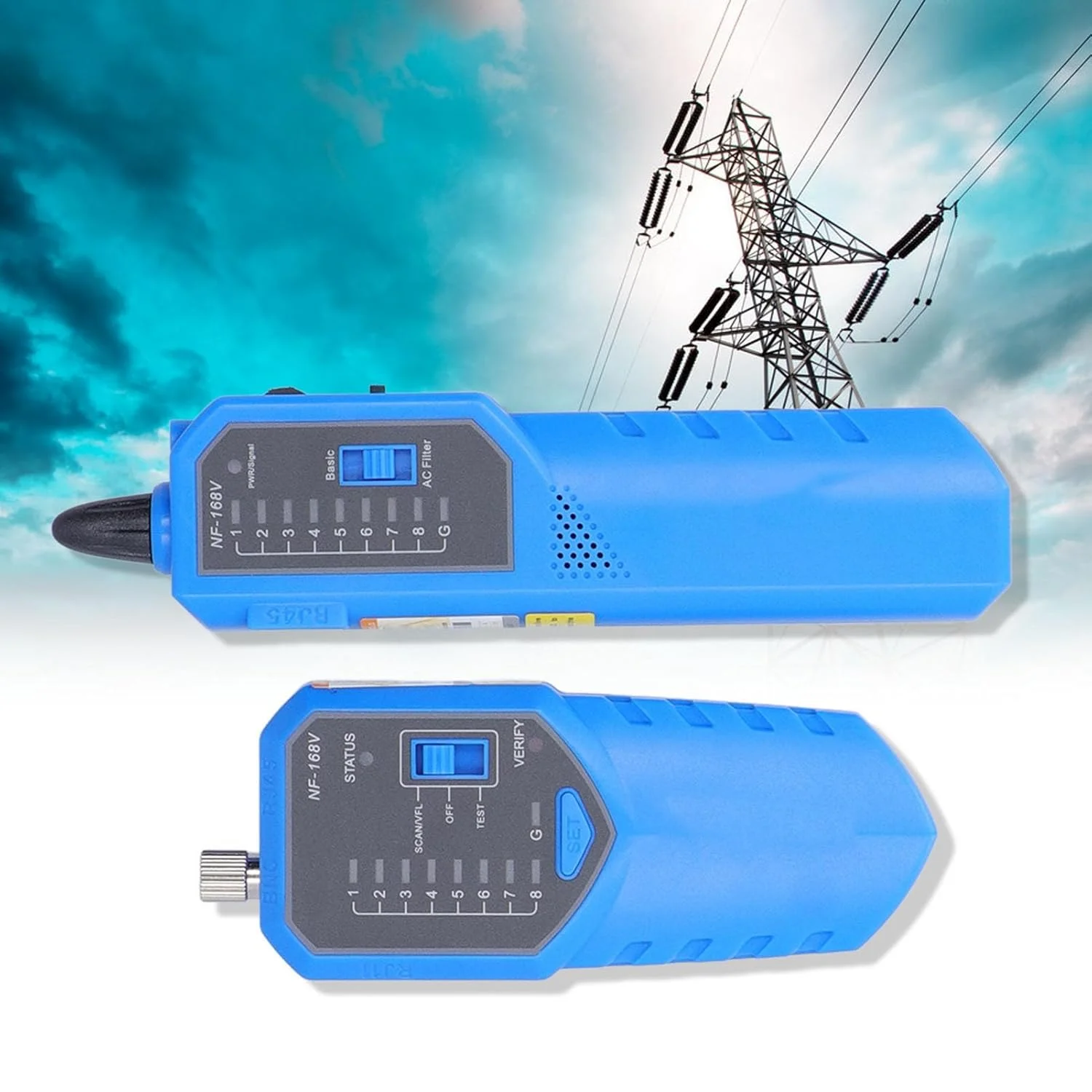 تستر مدیریت کارآمد ردیاب کابل برای مهندسان و تکنسین ها، مناسب برای خطوط ارتباطی و سیستم های کابل یکپارچه