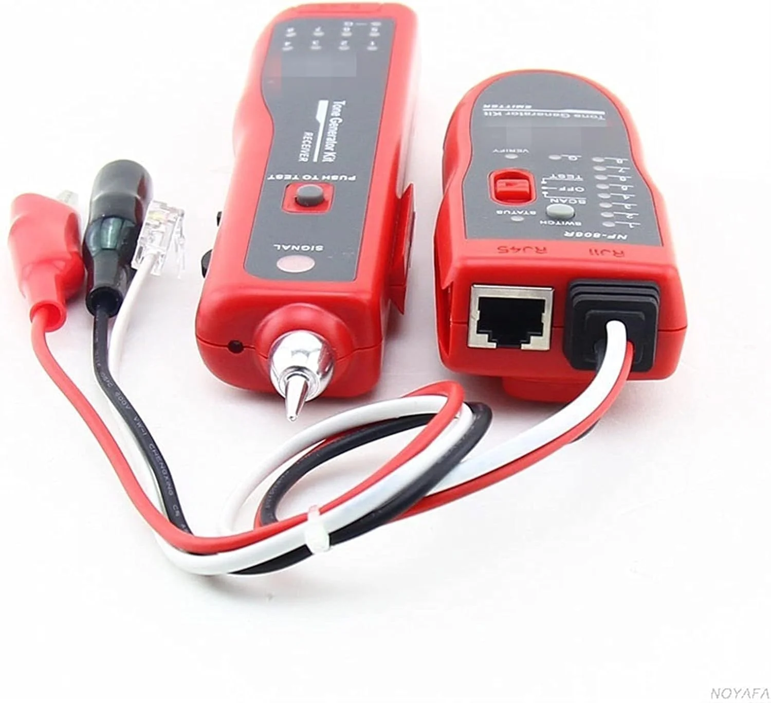 تستر کابل شبکه، ردیاب سیم تلفن شبکه با هدفون، یابنده خط تلفن زیرزمینی (NF-806R) تستر کابل شبکه، ردیاب سیم تلفن شبکه با هدفون، یابنده خط تلفن زیرزمینی (NF-806R)