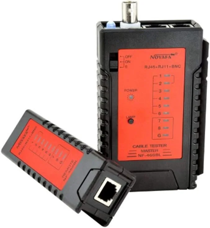ردیاب کابل RJ45 RJ11 BNC تستر کابل شبکه تستر شبکه اترنت NF_468BL Zeenyi