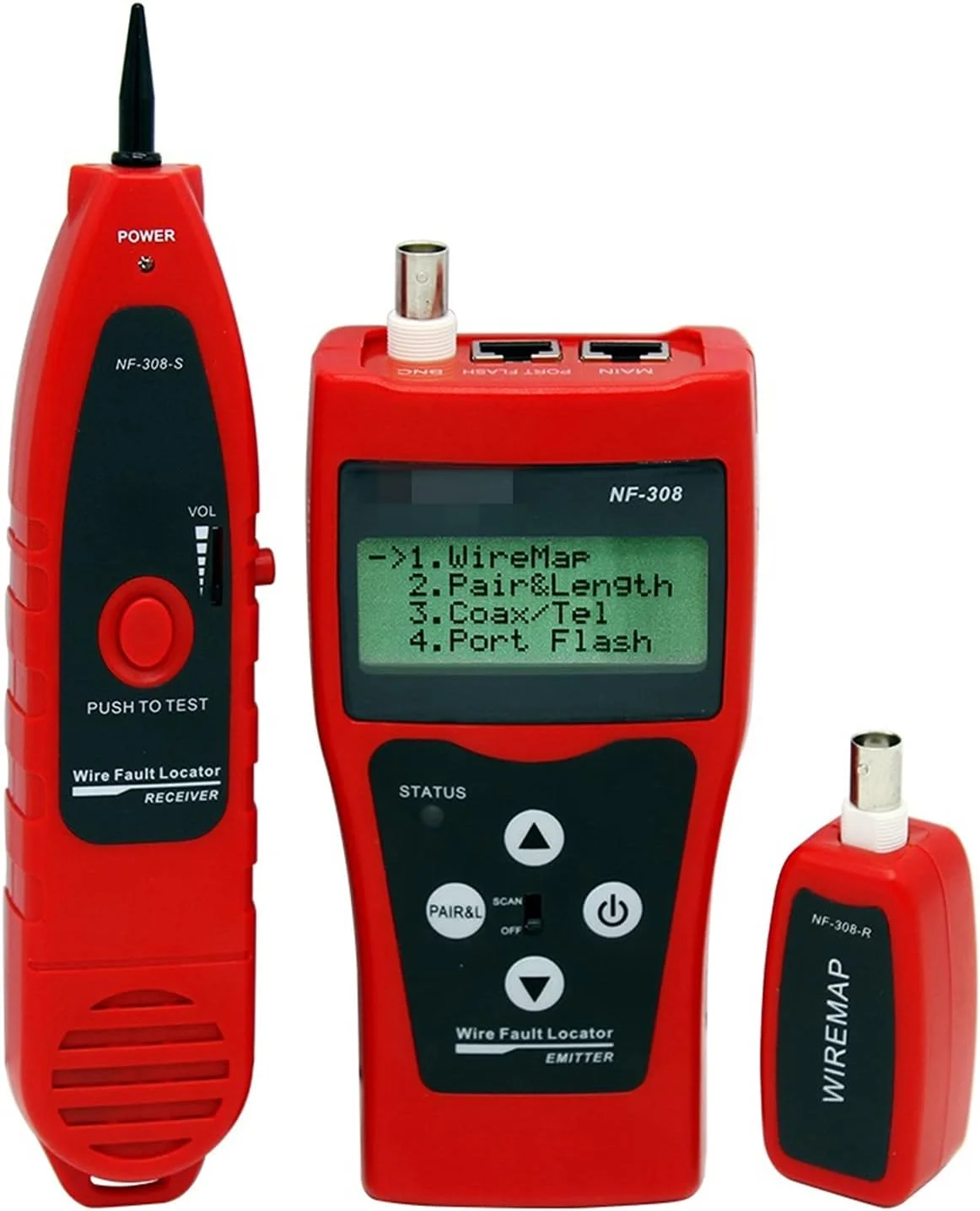 تستر کابل شبکه، ردیاب خط، ابزارهای تست و بازرسی کابل شبکه چند منظوره، ردیاب خط تلفن