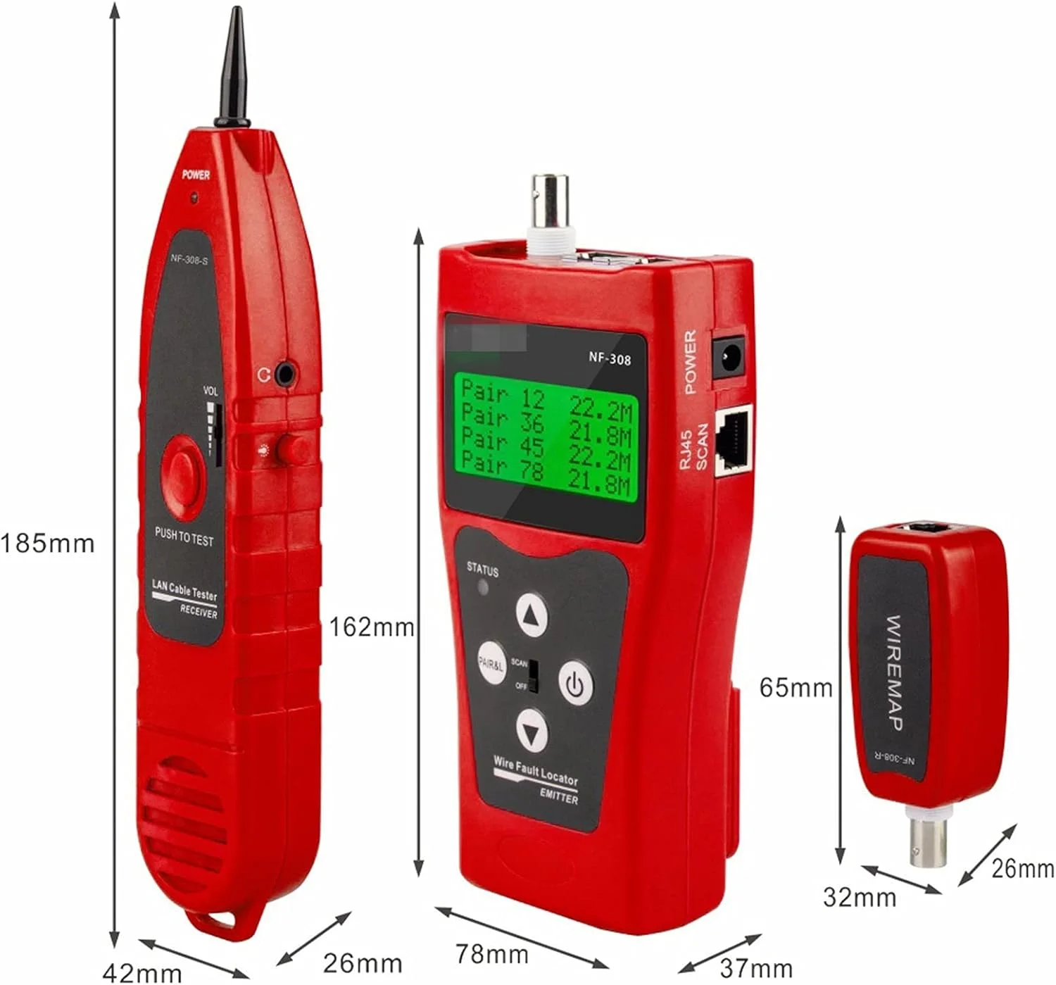 تستر کابل شبکه، ردیاب خط، ابزارهای تست و بازرسی کابل شبکه چند منظوره، ردیاب خط تلفن تستر کابل شبکه، ردیاب خط، ابزارهای تست و بازرسی کابل شبکه چند منظوره، ردیاب خط تلفن