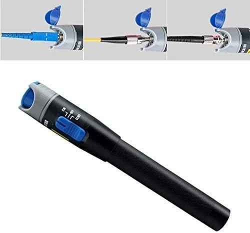 نشانگر عیب یاب بصری 10mW 10KM تستر کابل فیبر نوری با کانکتور 2.5 میلی متری، تجهیزات تست کابل فیبر نوری نشانگر عیب یاب بصری 10mW 10KM تستر کابل فیبر نوری با کانکتور 2.5 میلی متری، تجهیزات تست کابل فیبر نوری