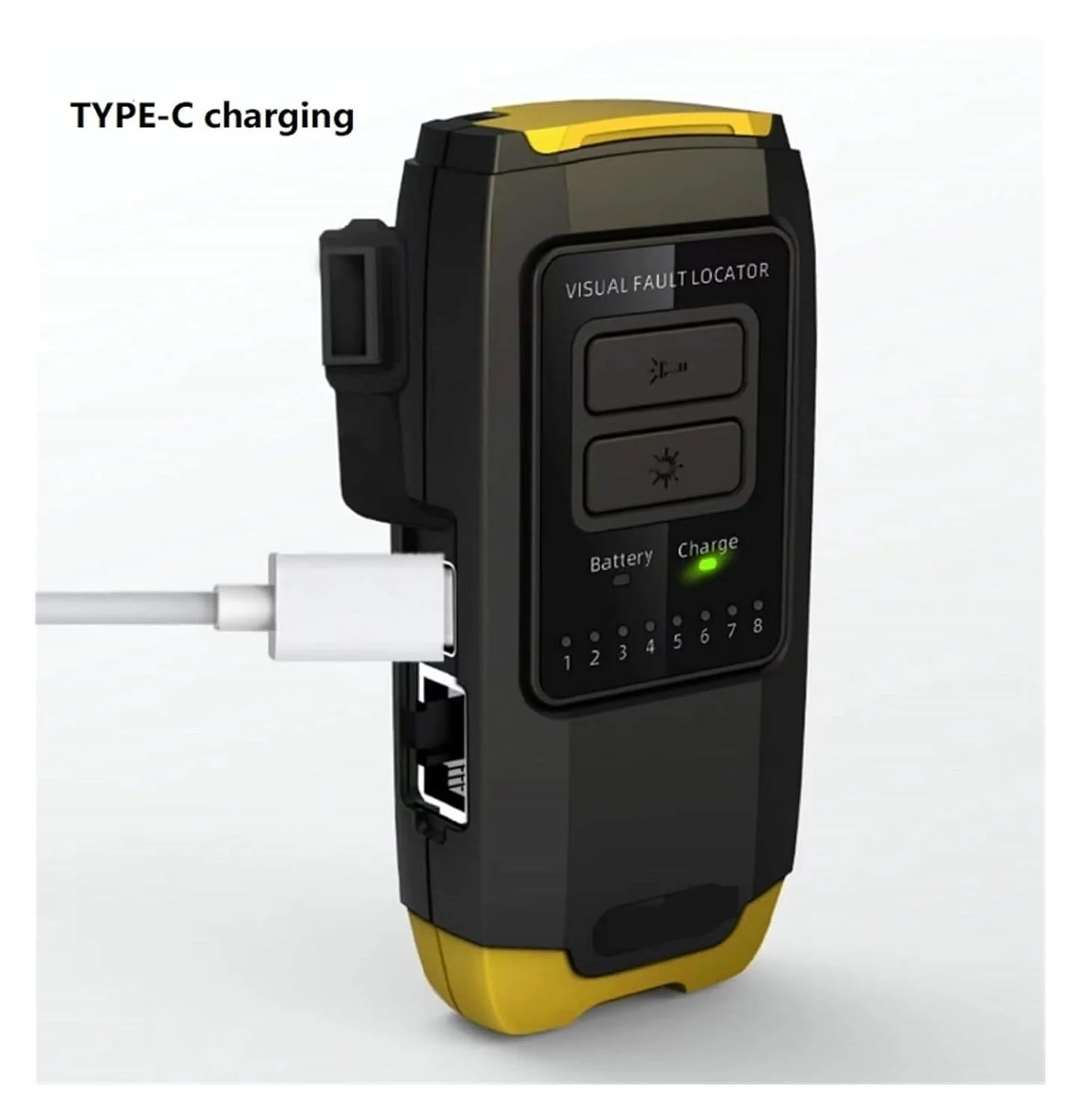 عیب یاب بصری کابل فیبر نوری با کانکتورهای FC/SC/ST و تست کابل RJ45، نور قرمز اپتیکال 15MW/30MW(20MW) عیب یاب بصری کابل فیبر نوری با کانکتورهای FC/SC/ST و تست کابل RJ45، نور قرمز اپتیکال 15MW/30MW(20MW)