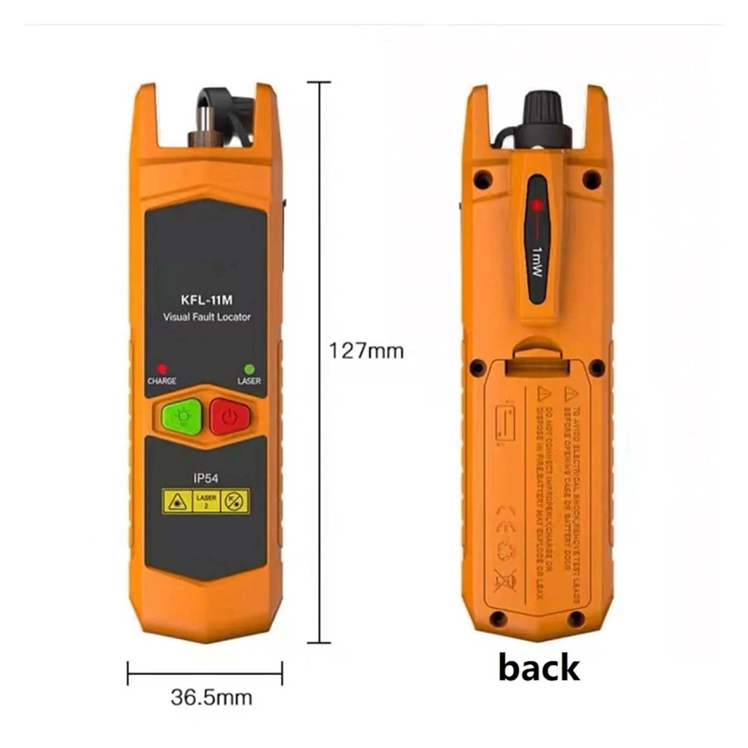 عیب‌یاب نوری فیبر، تستر کابل فیبر نوری ۱-۳۰ کیلومتر SC/ST/FCFTTH (باتری ۲۰ مگاوات)