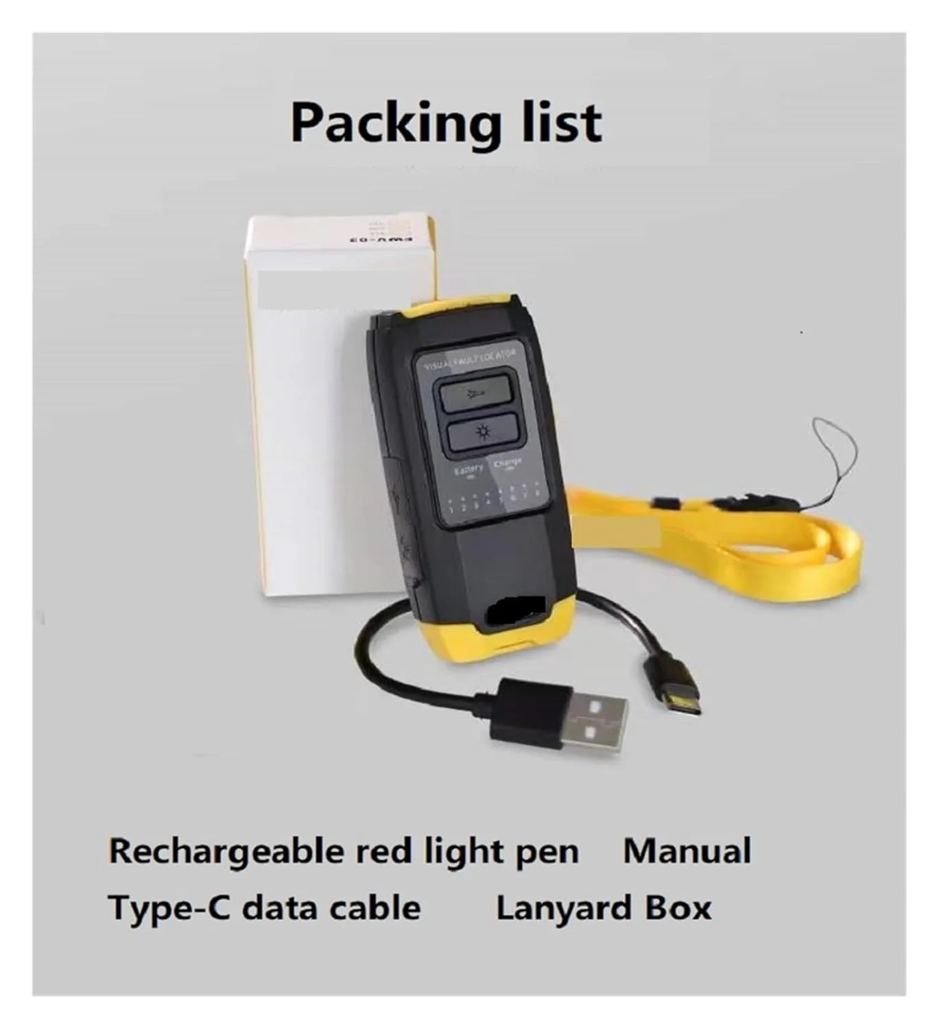 عیب یاب بصری کابل فیبر نوری با کانکتورهای FC/SC/ST و تست کابل RJ45، نور قرمز اپتیکال 15MW/30MW(20MW) عیب یاب بصری کابل فیبر نوری با کانکتورهای FC/SC/ST و تست کابل RJ45، نور قرمز اپتیکال 15MW/30MW(20MW)