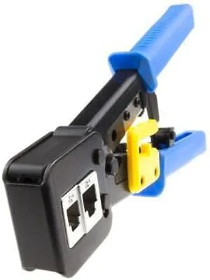 ابزار پرس مدل 100054C EZ-RJPRO HD، ابزار پرس حرفه ای و سنگین برای پلاگ های ماژولار استاندارد و EZ-RJ45، EZ-RJ12/11.