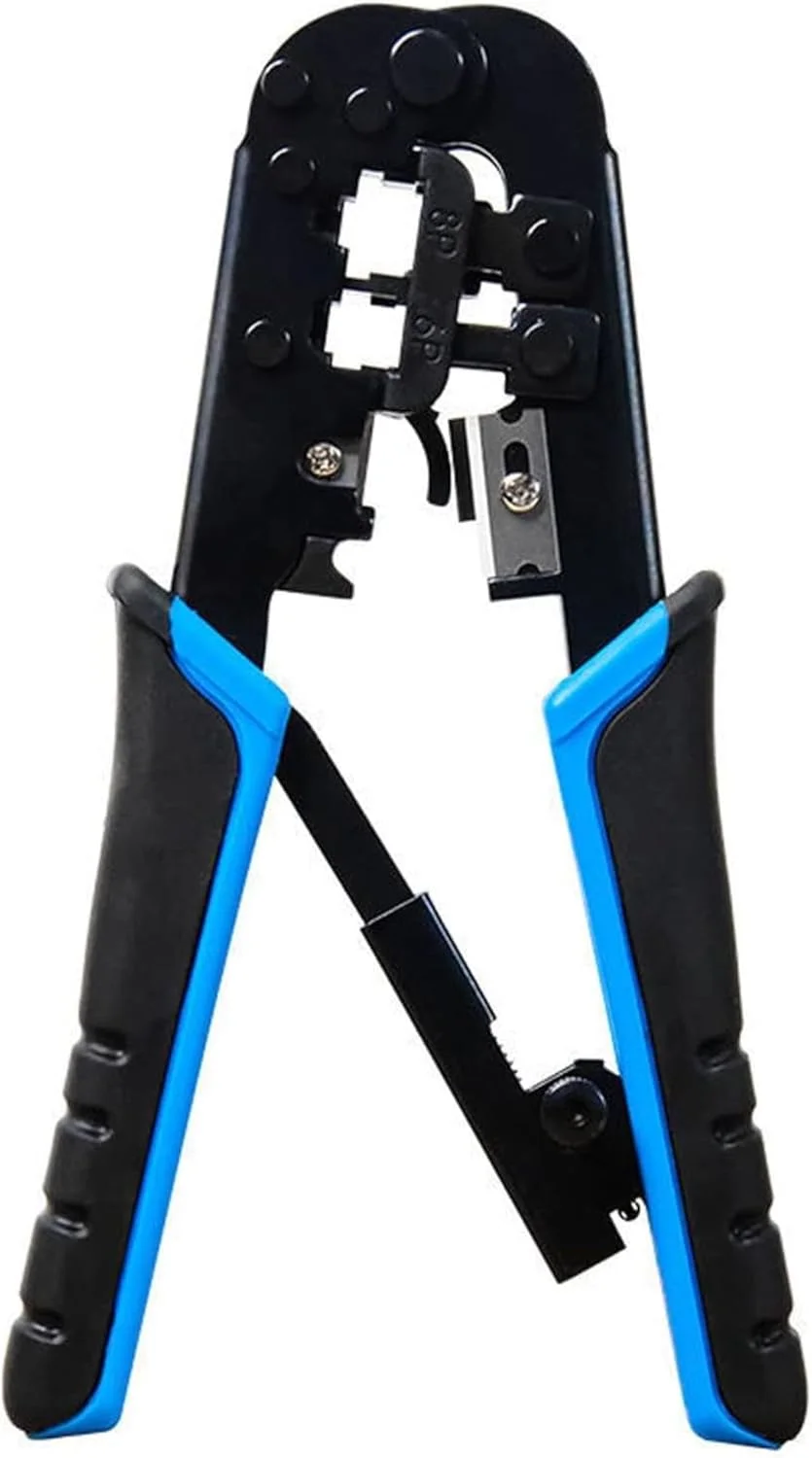 ابزار پرس کابل، ابزار پرس کابل شبکه، ابزار پرس سیم کابل شبکه، انبر پرس شبکه 3 در 1 6P 8P، ابزار و سخت افزار