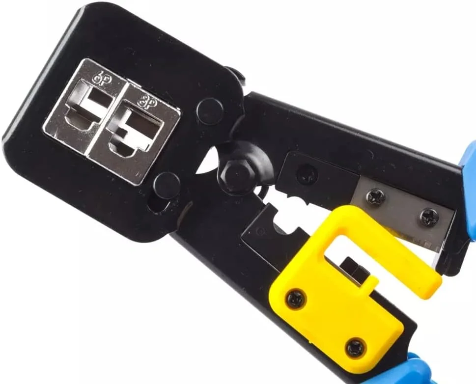 ابزار پرس سوکت همه کاره DKURVE Divine RJ12/RJ45 برای کانکتورهای Pass-Through/EZ CAT3/CAT5e/CAT6/CAT7 ابزار پرس سوکت همه کاره DKURVE Divine RJ12/RJ45 برای کانکتورهای Pass-Through/EZ CAT3/CAT5e/CAT6/CAT7