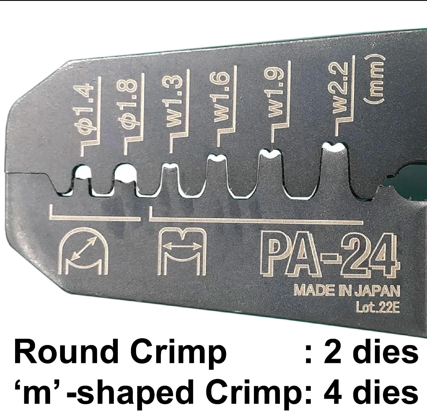 انبر پرس سرسیم های میکرومتری ENGINEER PA-24، انبر پرس تخصصی برای پین های 2.5 میلی متری مانند JST XH PH EH Molex Micro-Fit 3.0 و غیره. پرس عالی کانکتورهای Dupont Servo، دارای سیم چین انبر پرس سرسیم های میکرومتری ENGINEER PA-24، انبر پرس تخصصی برای پین های 2.5 میلی متری مانند JST XH PH EH Molex Micro-Fit 3.0 و غیره. پرس عالی کانکتورهای Dupont Servo، دارای سیم چین