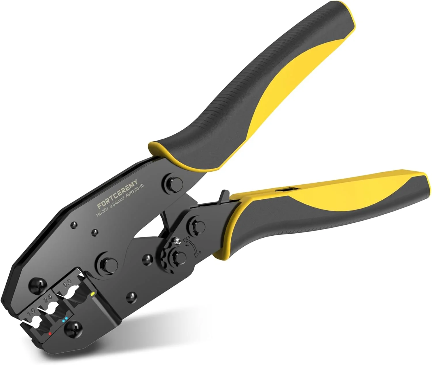 انبر پرس سرسیم FortCeremy مدل Ratchet سایز 0.5 تا 6 میلیمتر انبر پرس سرسیم FortCeremy مدل Ratchet سایز 0.5 تا 6 میلیمتر