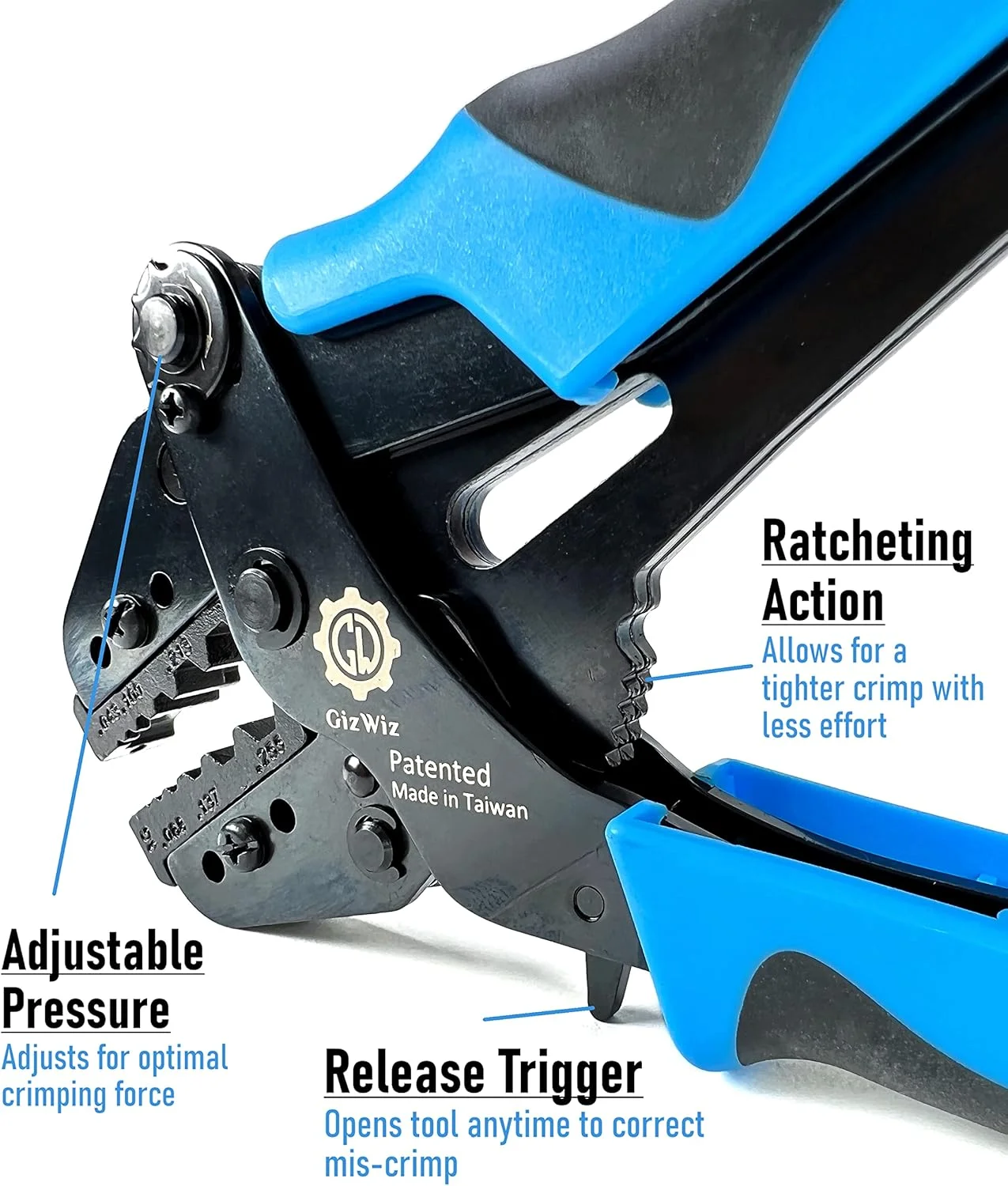 ابزار پرس سرسیم کابل کواکسیال RF با عملکرد موازی برای RG58 RG59 RG62 RG174