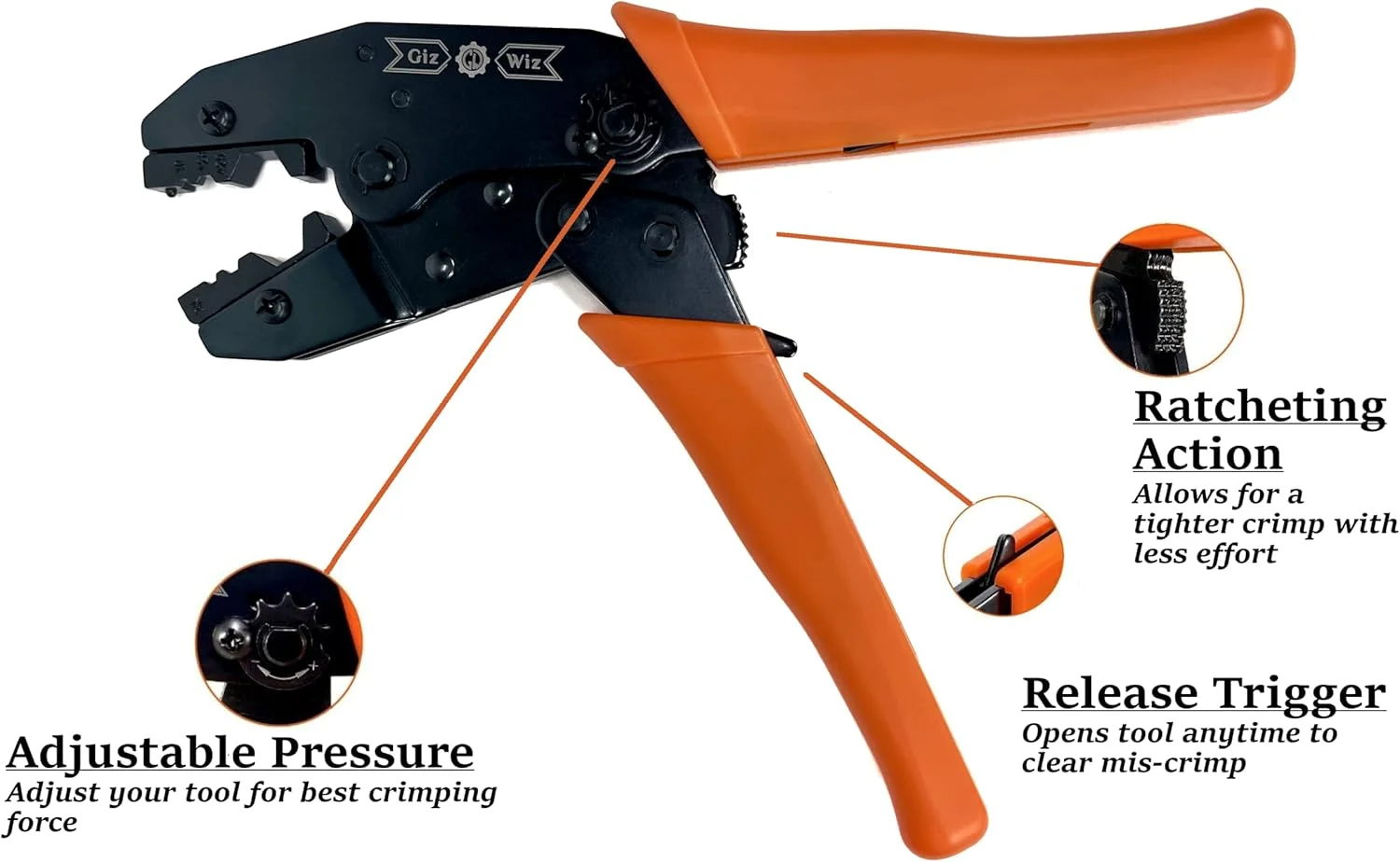 ابزار پرس سر کابل کواکسیال RF مدل G-L3K