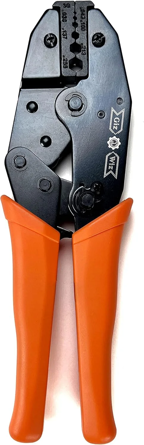 ابزار پرس سرسیم کواکسیال RF مدل Lite برای RG58، RG59، RG62، RG174، فیبر نوری