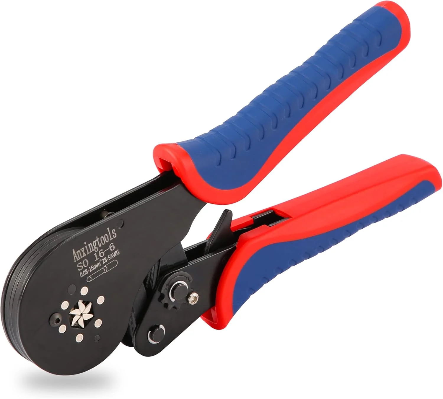 ابزار پرس سرسیم شش ضلعی، ابزار پرس سرسیم و ابزار سیم چین شش ضلعی مورد استفاده برای سایز 0.5-16 میلی متر مربع