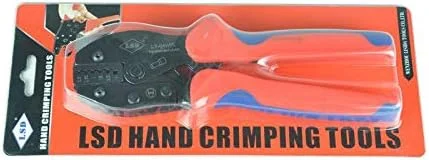 ابزار پرس سرسیم کابل، انبر پرس سرسیم برای پرس سرسیم های انتهایی 0.5-4 میلی متر مربع، ابزار پرس کابل برای اتصالات