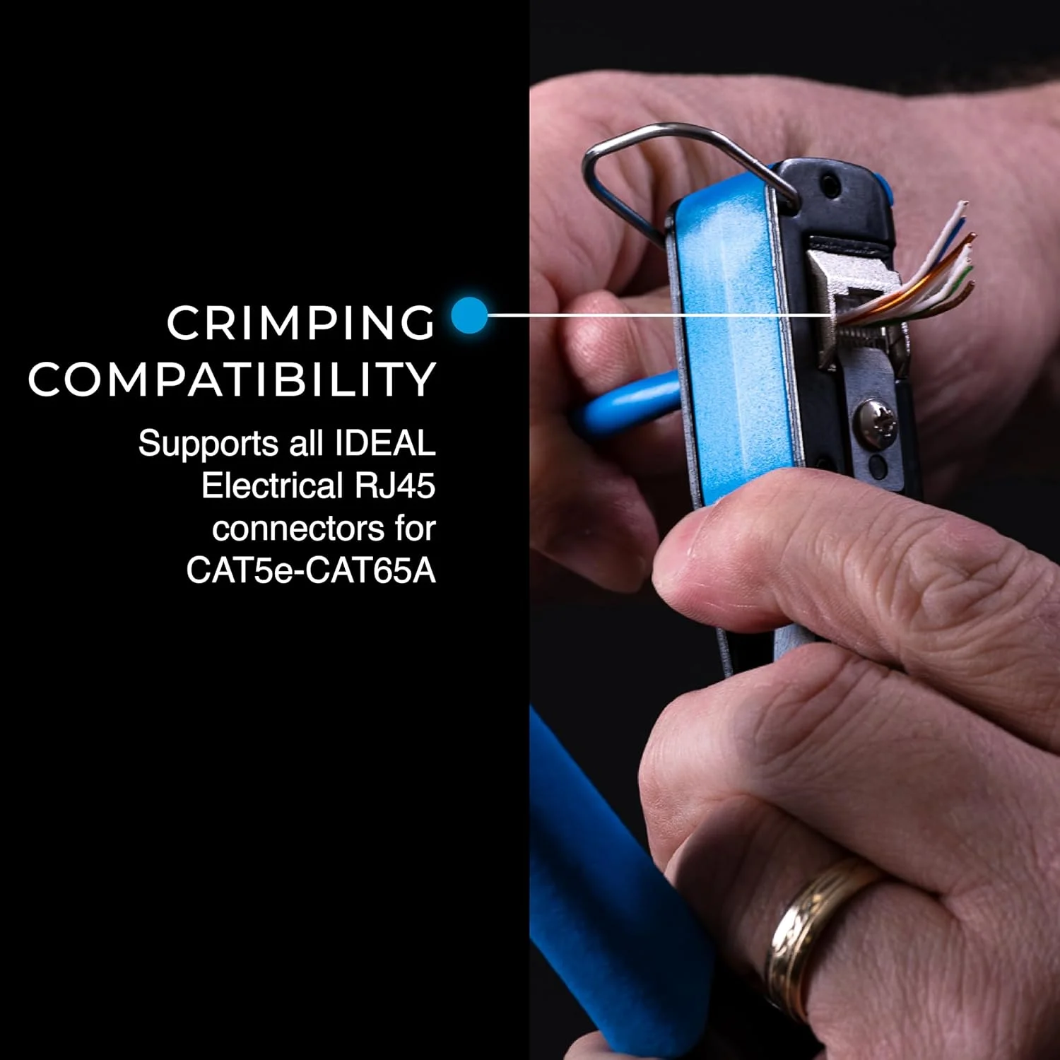 ابزار پرس پلاگ ماژولار IDEAL Industries, Inc. 30-495 FT-45 Feed-Thru برای کانکتورهای CAT5e، CAT6، CAT6A RJ-45، سایز 5 1/2 اینچ، 1 عدد ابزار پرس پلاگ ماژولار IDEAL Industries, Inc. 30-495 FT-45 Feed-Thru برای کانکتورهای CAT5e، CAT6، CAT6A RJ-45، سایز 5 1/2 اینچ، 1 عدد