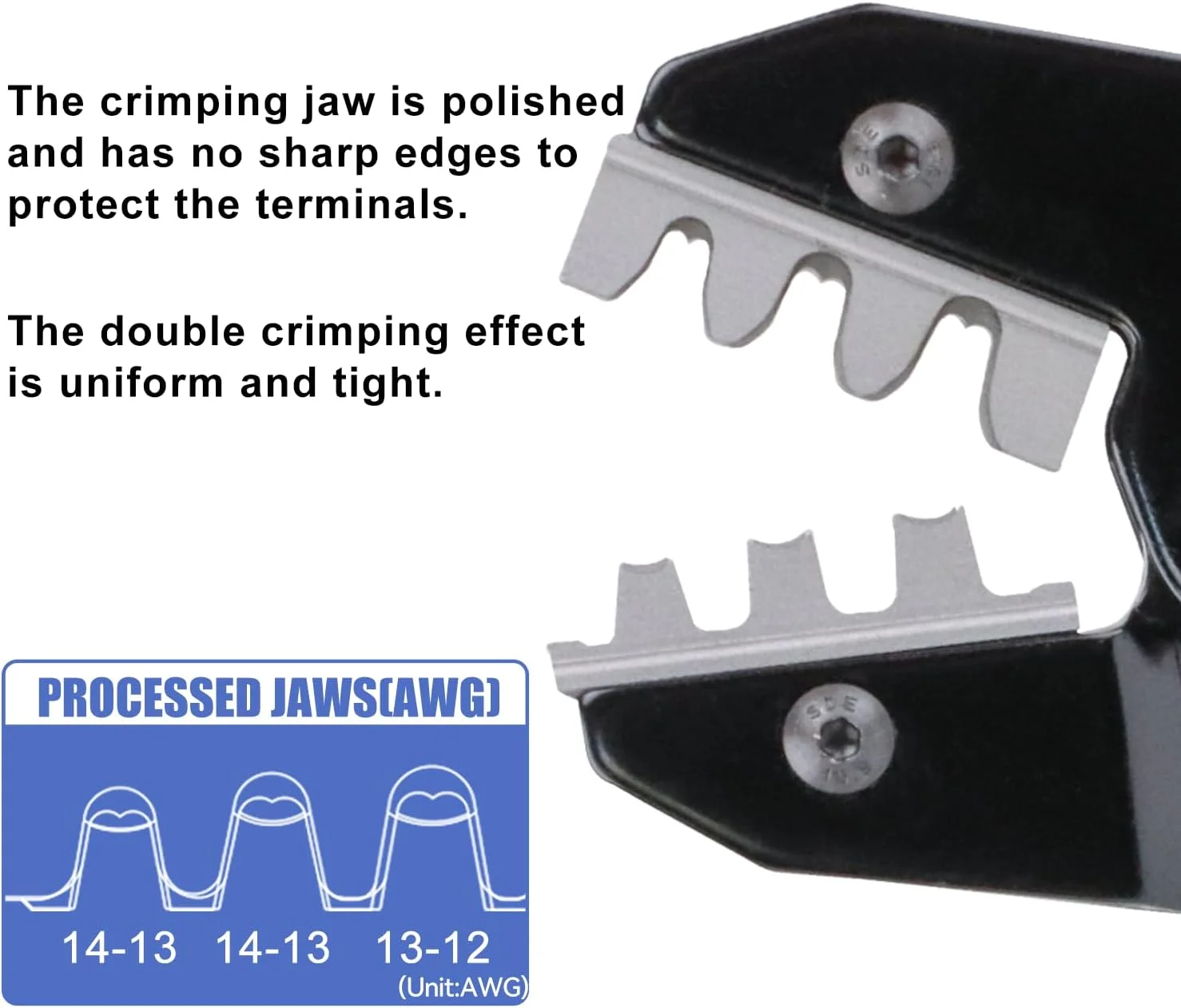 ابزار پرس سرسیم HKS Deutsch مدل (YF-1214DT) برای اتصالات Deutsch DT با سایز سیم 12-14AWG ابزار پرس سرسیم HKS Deutsch مدل (YF-1214DT) برای اتصالات Deutsch DT با سایز سیم 12-14AWG