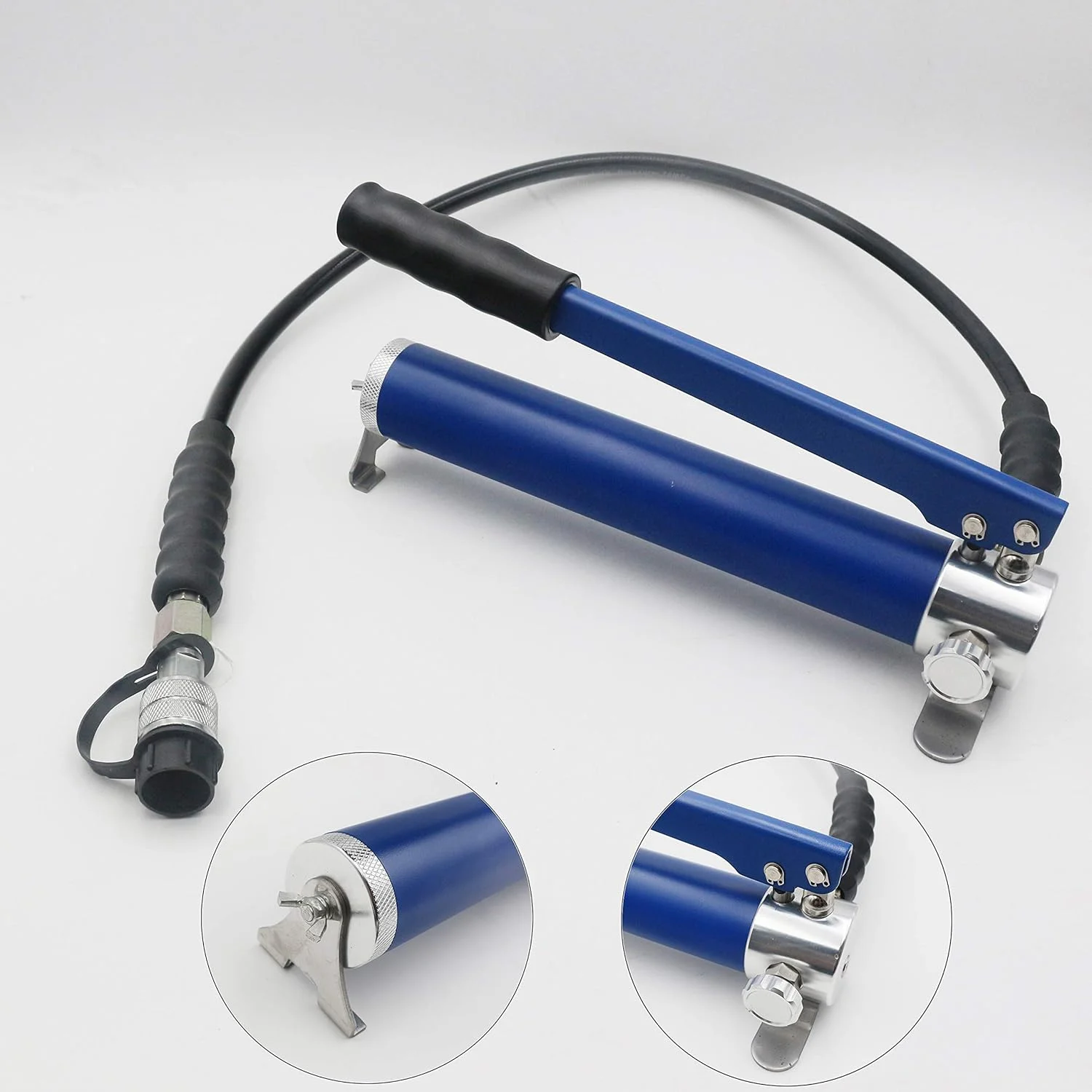 ابزار پرس شیلنگ هیدرولیک دستی A/C، ابزار پرس شیلنگ A/C خودرو برای شیلنگ های تهویه مطبوع BH و اتصالات A/C Beadlock (IG-7842P)