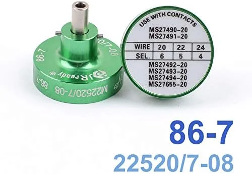 سر پوزیشنر JRready 86-7 برای ابزار پرس سیم بادی/دستی هوانوردی