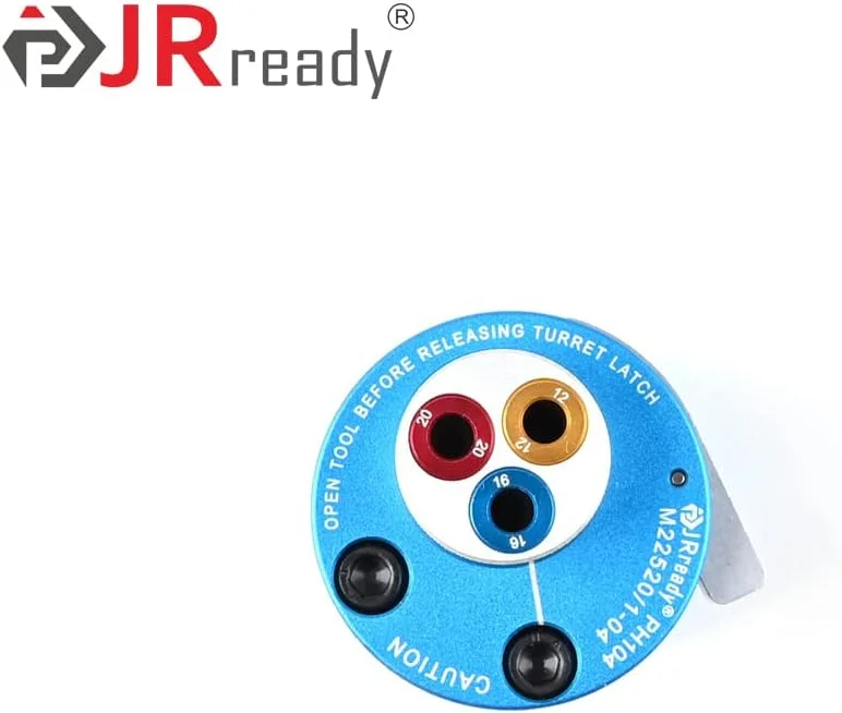 موقعیت دهنده JRready PH104 M22520/1-04 برای ابزار پرس NEW-ASF1/NEW-AS1، مناسب برای پین و سوکت های سری 12# 16# 20# MIL-DTL-38999