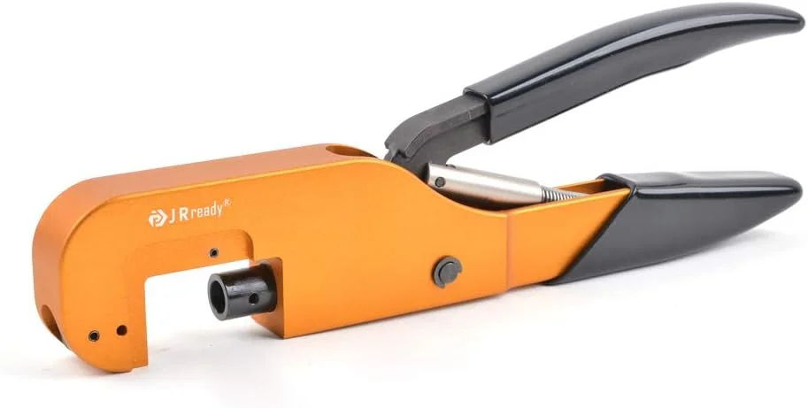 ابزار پرس سرسیم JRready YJQ-W5 (HX4/M22520/5-01) با فریم باز، ابزار سیم کشی، انبر حلقه ای اتصال مسی