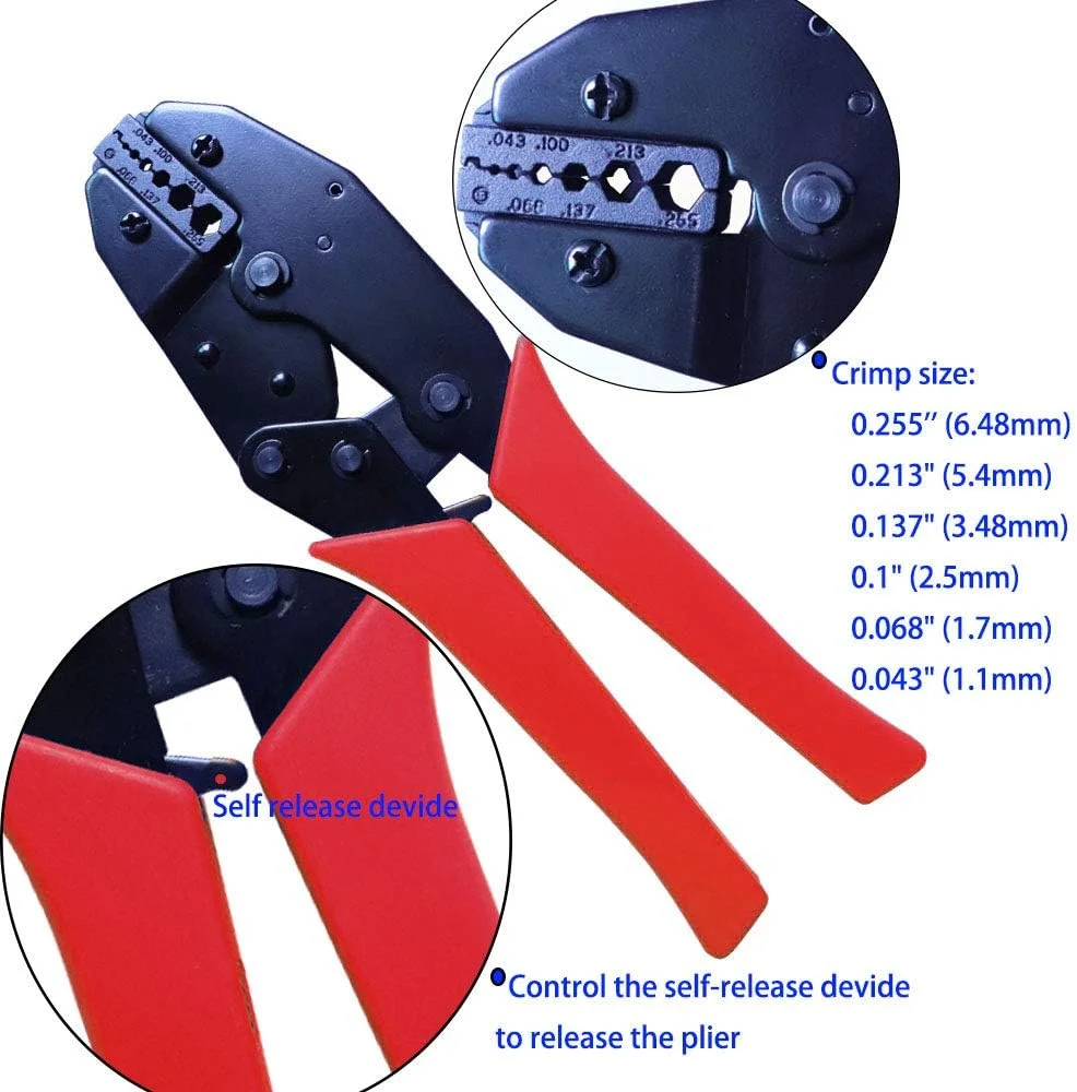 مجموعه ابزار پرس BNC، انبر پرس جغجغه ای BNC/TNC و سیم لخت کن چرخشی کابل کواکسیال به همراه 10 عدد کانکتور نری BNC برای RG58 مجموعه ابزار پرس BNC، انبر پرس جغجغه ای BNC/TNC و سیم لخت کن چرخشی کابل کواکسیال به همراه 10 عدد کانکتور نری BNC برای RG58