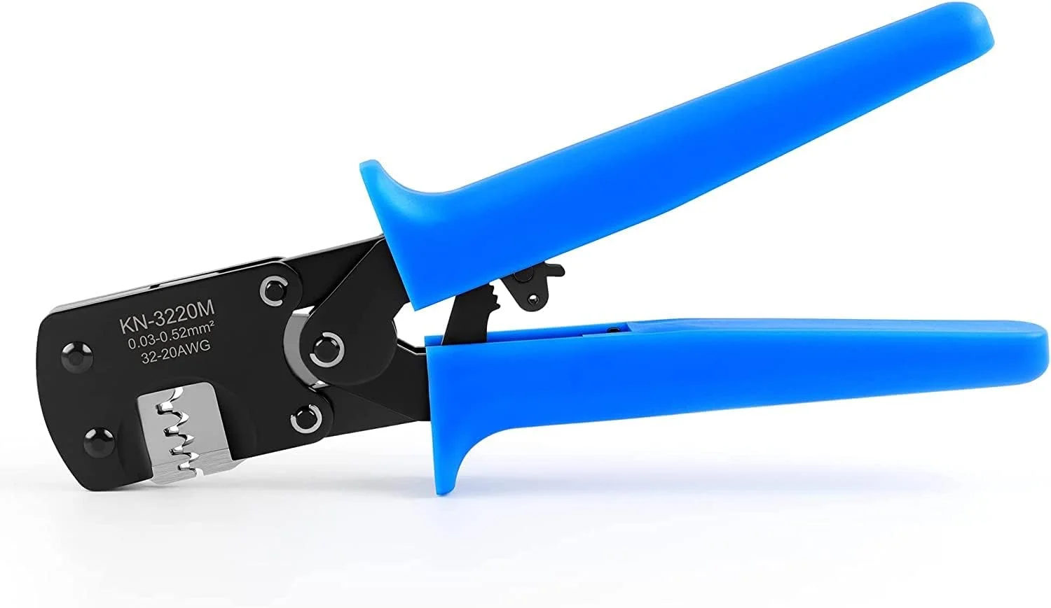 ابزار پرس سرسیم Molex، ابزار پرس پین Knoweasy و ابزار پرس کانکتور Molex برای کانکتورهای میکرو D-Sub، Molex، JST، JAE با سایز 32-20AWG / 0.03-0.52mm²