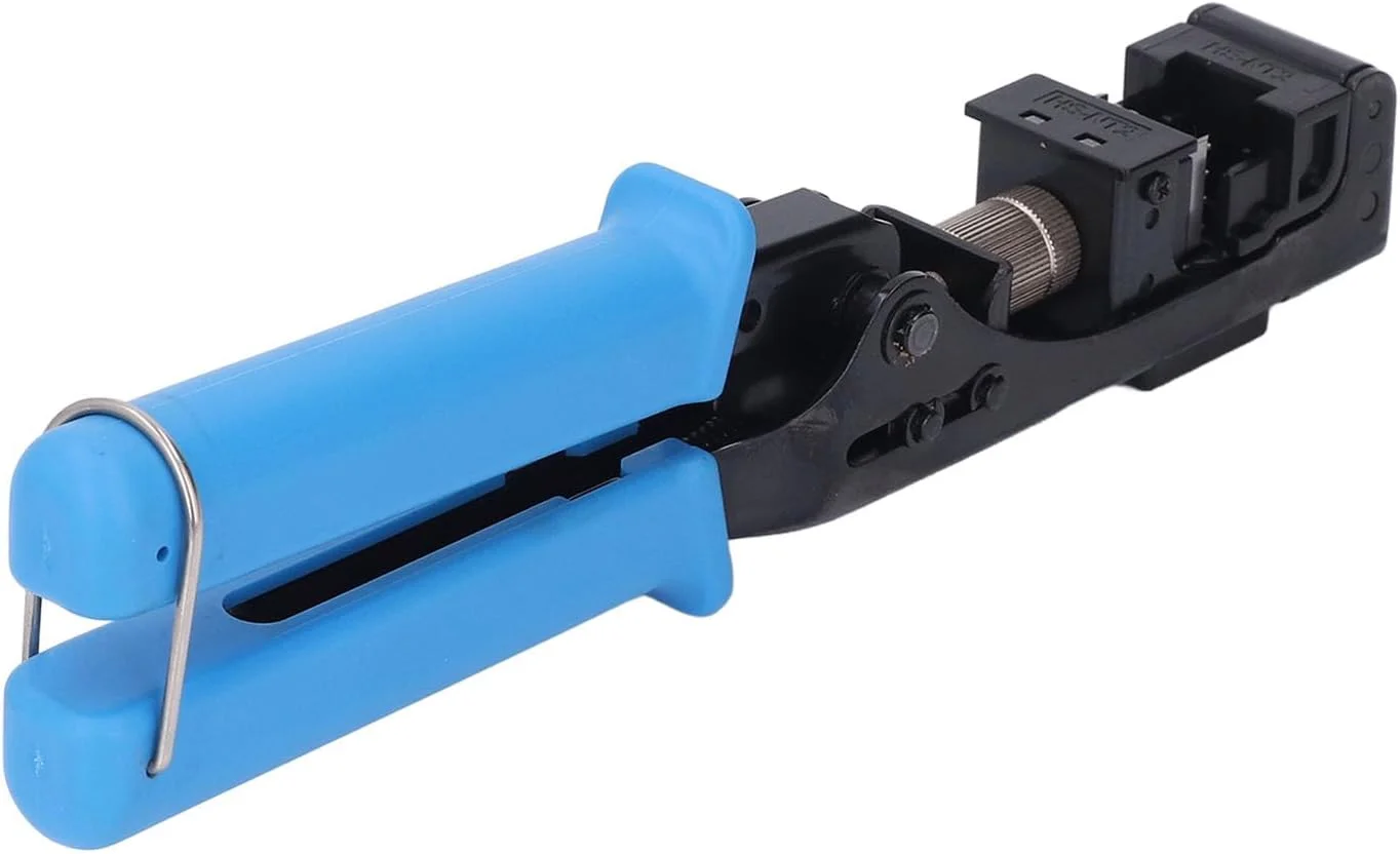 ابزار پرس کابل شبکه RJ45 با زاویه 90 درجه Mingzhe برای جک‌های Everest Media CAT6 5e CAT6A