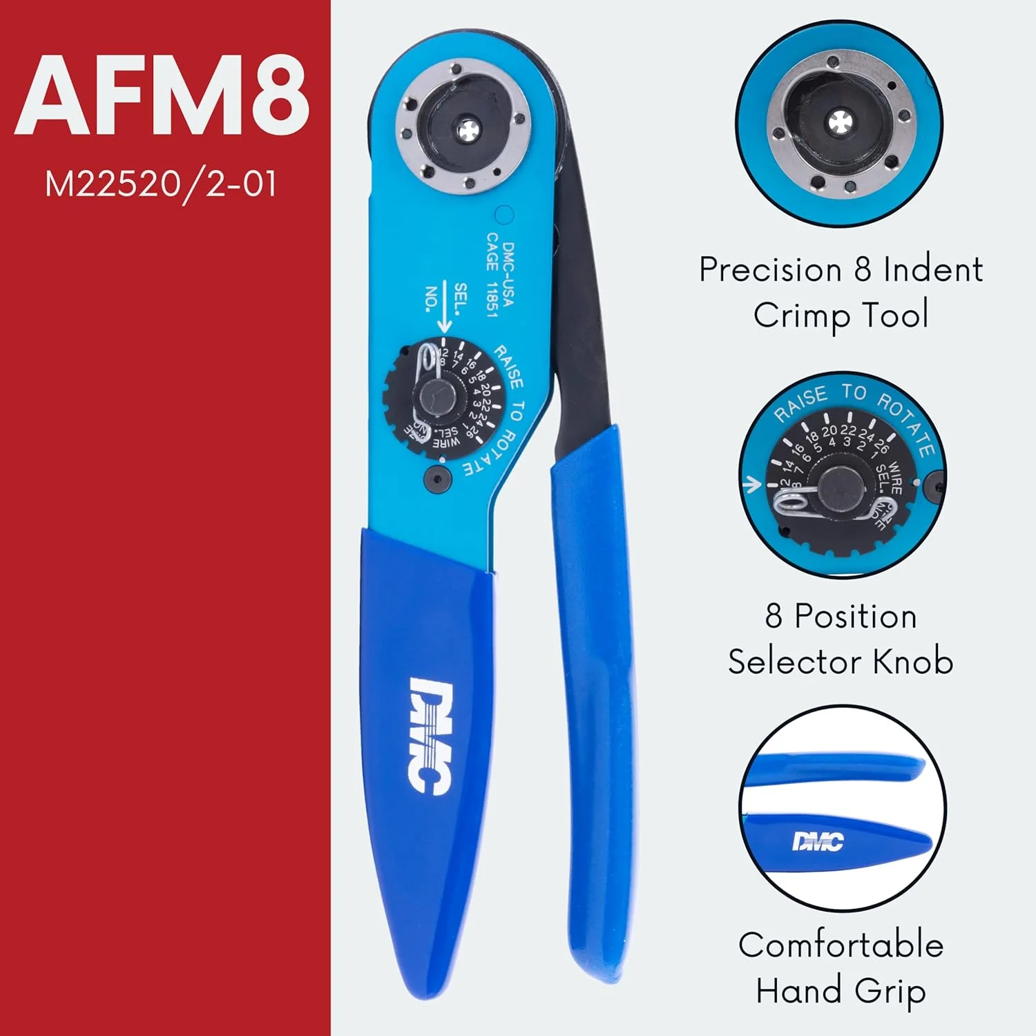 ابزار پرس Dmc Af8 M22520/1-01/Daniels