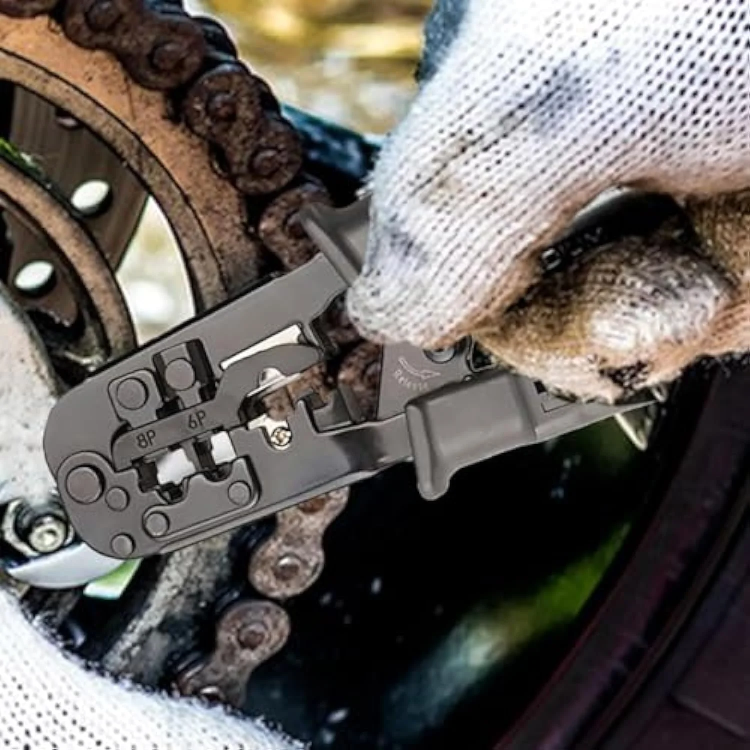 انبر پرس سیم، ابزار تعمیر پرس، انبر پرس دستی، سیم لخت کن و پرس کابل شبکه، انبر پرس سرسیم چرخ دنده ای، سیم لخت کن چند منظوره با پرس سر سوکت