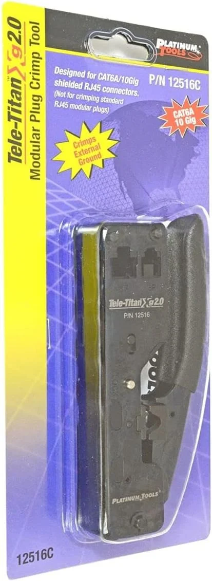 ابزار پرس پلاتینیوم تولز Tele-Titan Xg 20 به همراه جعبه لوازم جانبی (12516C)