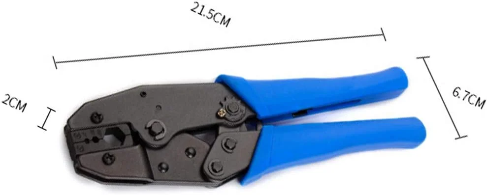 ابزار پرس کانکتور RF برای کابل های کواکسیال LMR400, RG8, RG9, Belden 9913, RG213, RG214, RG174, RG316، ابزار پرس با قالب شش ضلعی 0.429 اینچ (10.90 میلی متر) برای تمام کابل های نوع 400