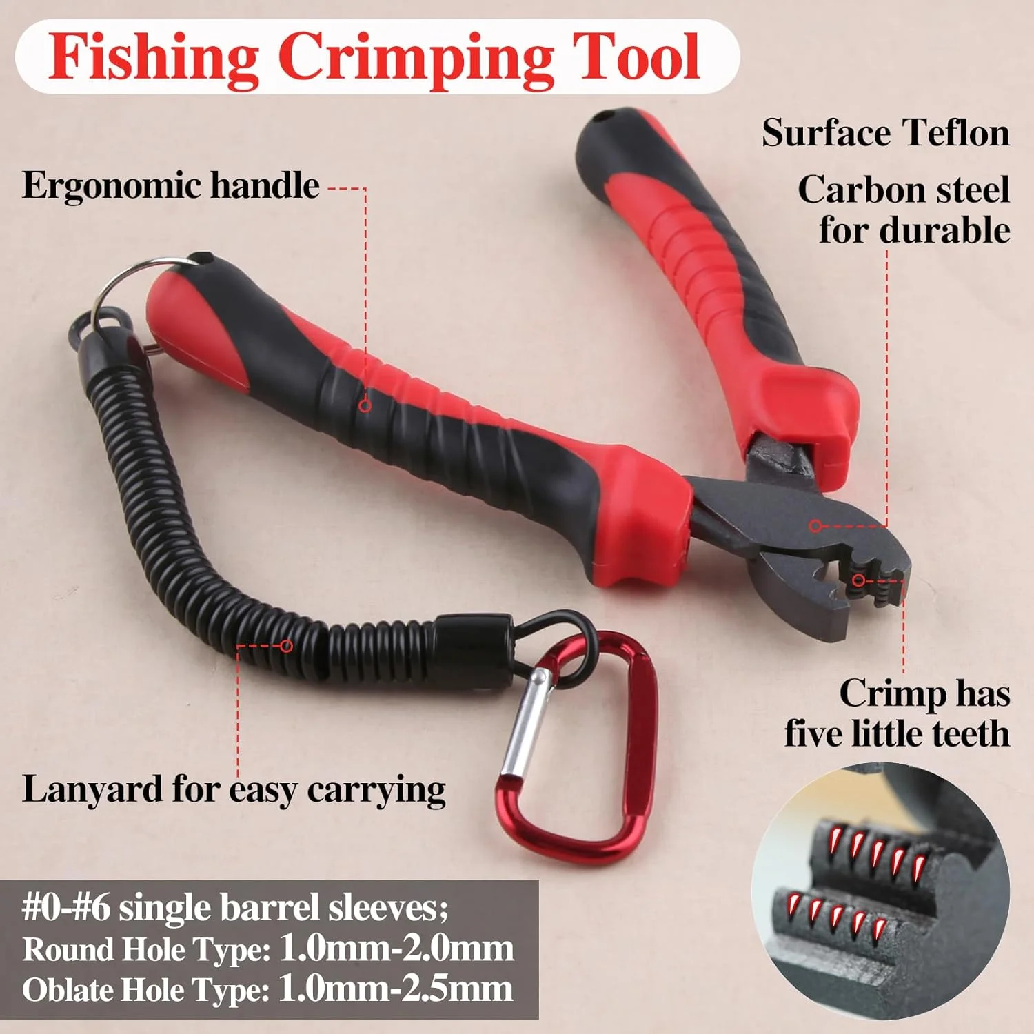 انبر پرس سیم بکسل ماهیگیری اسپیدواکس، ابزار پرس سیم بکسل برای آستین های تک لوله ای، تجهیزات ماهیگیری آب شور، پرس سیم بکسل برای سیم ماهیگیری، پرس تک لوله ای