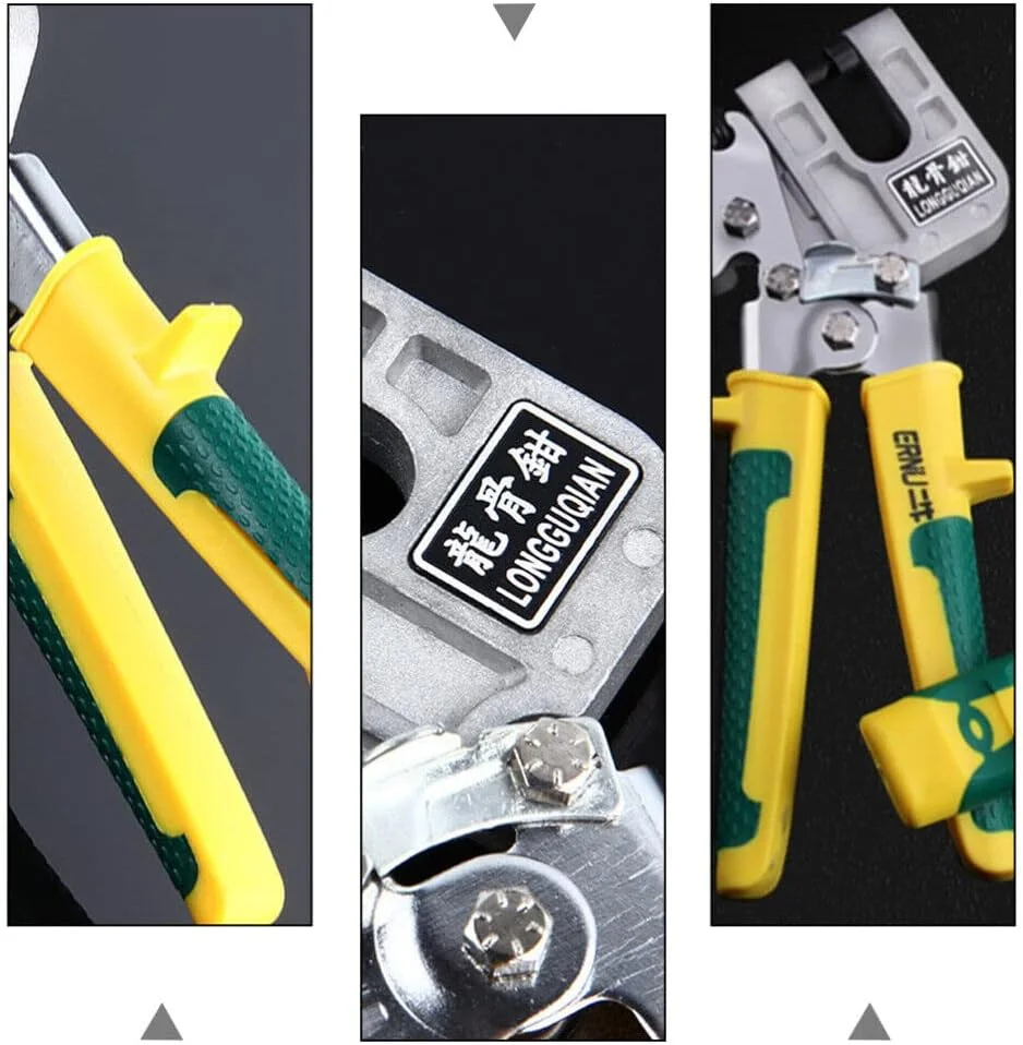 ابزار پانچ پرچ فلزی بدون میخ SYOSI، ابزار دیوار خشک، پانچ دستی قفل کننده، ابزار دستی پرچ کننده برای برش و پرچ کابل سیم (زرد) ابزار پانچ پرچ فلزی بدون میخ SYOSI، ابزار دیوار خشک، پانچ دستی قفل کننده، ابزار دستی پرچ کننده برای برش و پرچ کابل سیم (زرد)